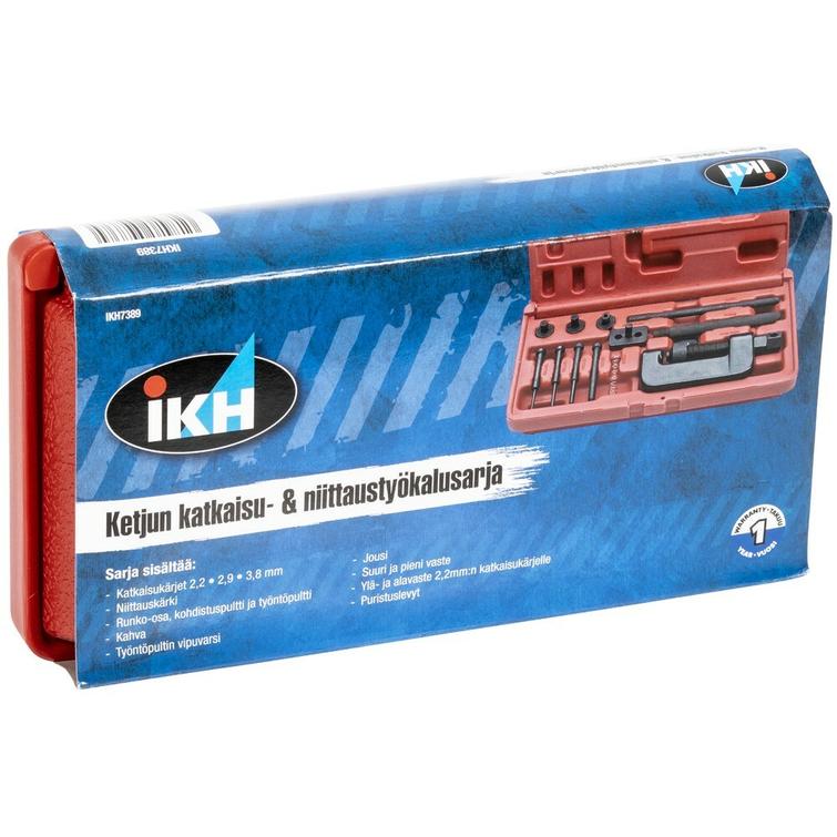 KETJUNKATKAISU/PRÄSSÄYSTYÖKALUSARJA IKH7389