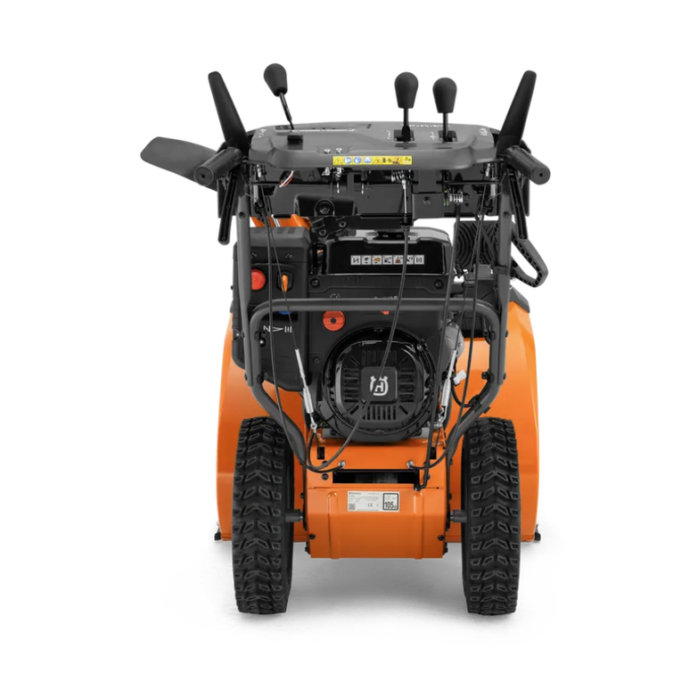 HUSQVARNA ST 376, 375 CC, 76CM, HYDROSTAATTI, LÄMPÖKAHVAT, SÄHKÖKÄYNNISTYS, OHJAUSTEHOSTIN, LED-VALOT