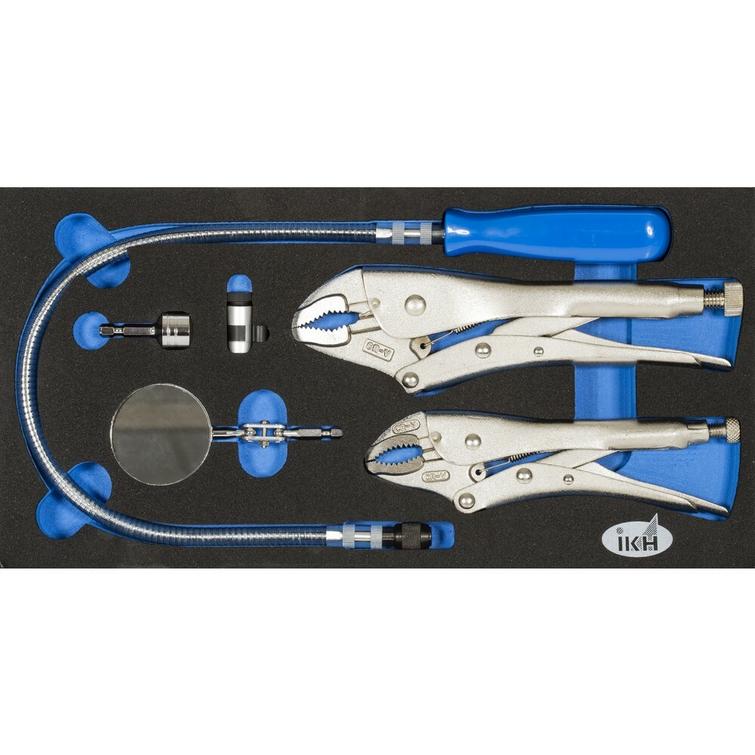 LUKKOPIHTISARJA + PEILI + LED-VALO 6-OS. IKHF034