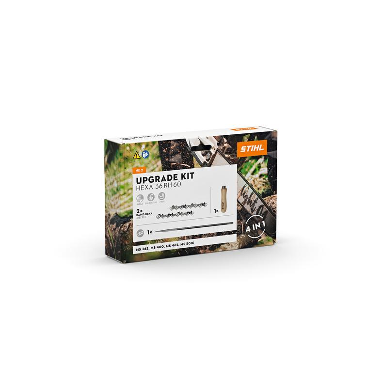 STIHL 2 X Hexa 3/8" Rh 1,6 mm 60L + Viilasetti