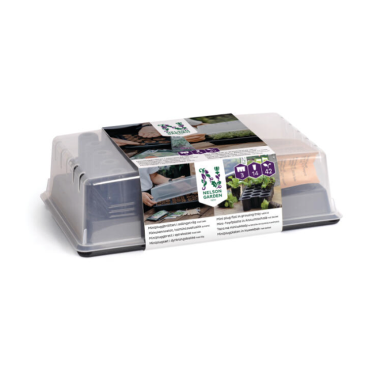 Pienoiskasvihuone Air kennosto 38x24cm 5785
