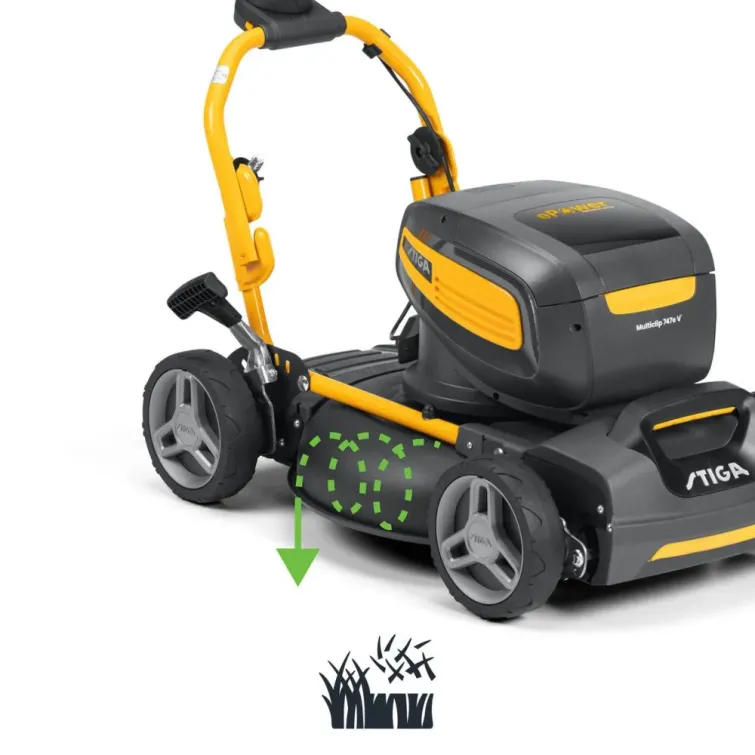 STIGA MULTICLIP 747e V KIT - 48V-2x5Ah