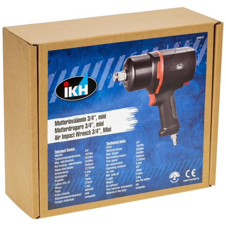 MUTTERINV&Auml;&Auml;NNIN 3/4'  2440NM MINI KOMPOS IKH8127