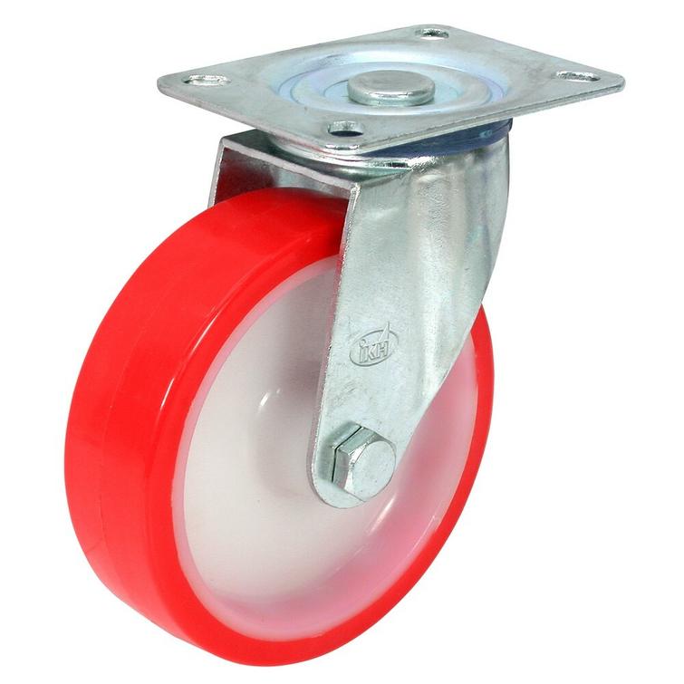 PYÖRÄ VAUNUN KÄÄNT.125MM URET. XPSU12535