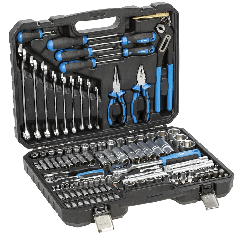 TYÖKALUSARJA 1/4' JA 1/2' 127-OS.