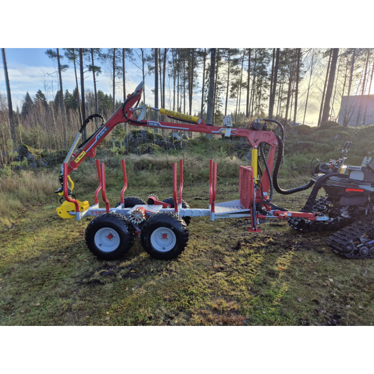 Kranman T1850 Pro+ 4WD Metsävaunu traktorille