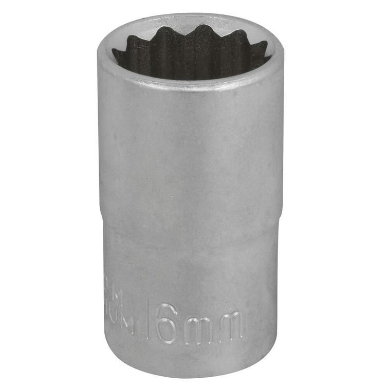 HYLSY 1/2'- 16MM 12-KULMA MATTA XD04416