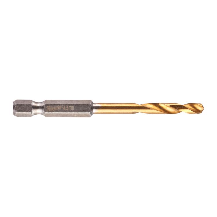 MILWAUKEE METALLIPORA HSSG TIN 4,5MM