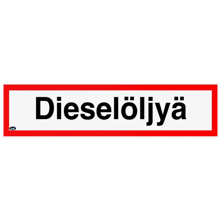 OPASTE 400x100 DIESELÖLJYÄ, MUOVI