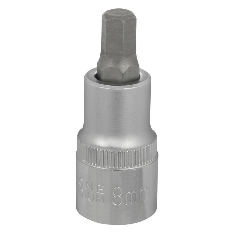 KUUSIOKOLOKÄRKIHYLSY 1/2" S2 8MM