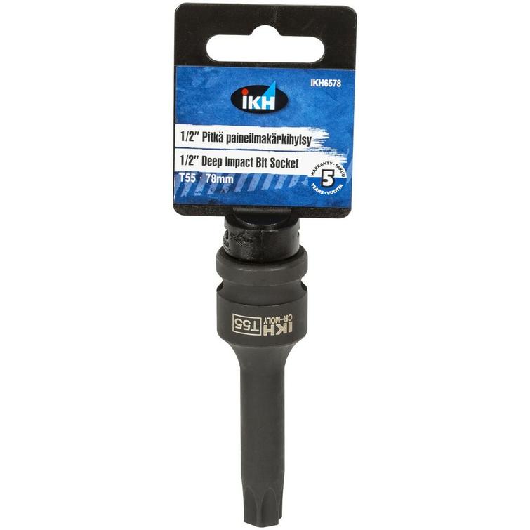 PAINEILMAKÄRKIHYLSY 1/2' T55 78MM IKH6578