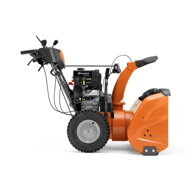 HUSQVARNA ST 376, 375 CC, 76CM, HYDROSTAATTI, LÄMPÖKAHVAT, SÄHKÖKÄYNNISTYS, OHJAUSTEHOSTIN, LED-VALOT