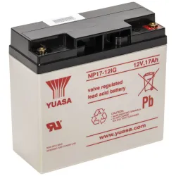 AKKU YUASA SULJETTU 12V/17AH 181X76X167