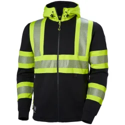 HELLY HANSEN HUPPARITAKKI M ICU FL.KELT/MUSTA LK1 EN20471