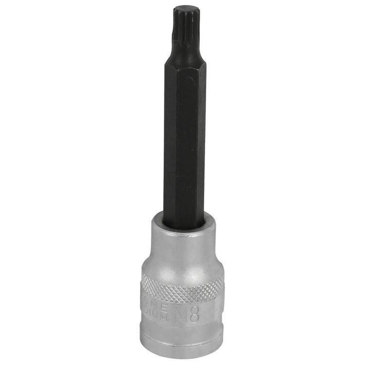 TÄHTIHYLSY 1/2' 12-TÄHTI 8MM 100MM