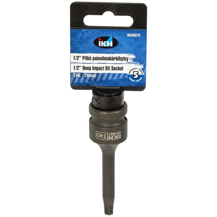 PAINEILMAKÄRKIHYLSY 1/2' T40 78MM
