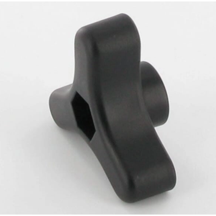 STIGA Handle Fixing Knob (3 Spoke) Black