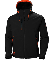 SOFTSHELL TAKKI L CHELSEA EVO MUSTA