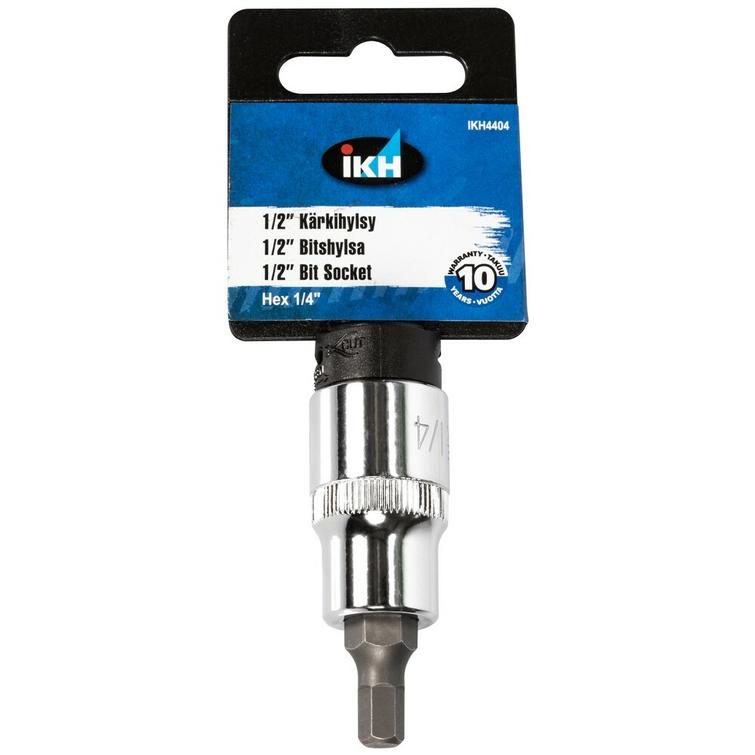 KUUSIOKOLOKÄRKIHYLSY 1/2' 1/4' IKH4404