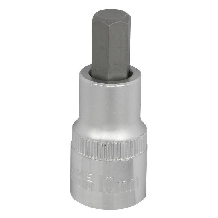 KUUSIOKOLOKÄRKIHYLSY 1/2' S2 10MM