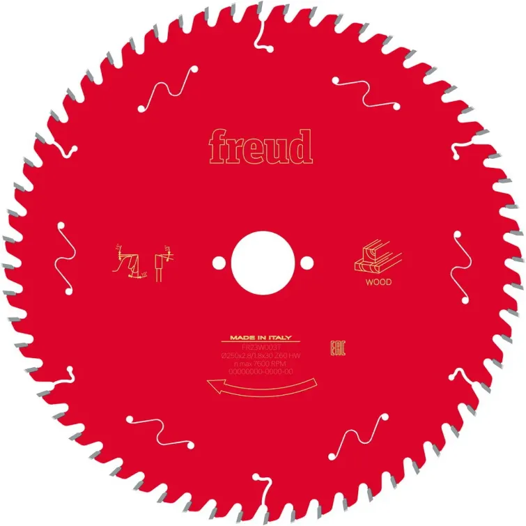 SIRKKELINTERÄ 250X2,8X30MM Z60