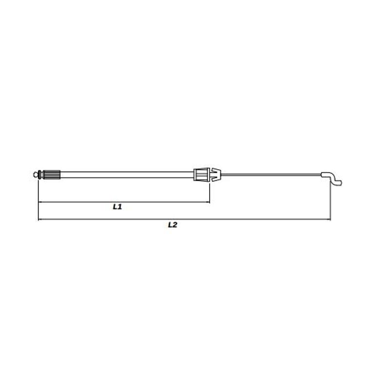 STIGA Engine Brake Cable L=935