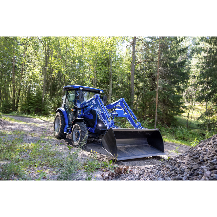 Solis 50 12+12 4WD, Ohjaamolla Etukuormaajalla