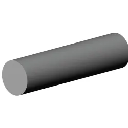 PYÖRÖTANKO 25X2000MM VEDETTY TERÄS