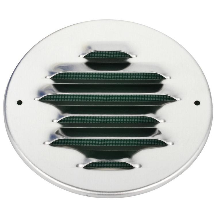 ULKOSÄLEIKKÖ PTUP 100MM PYÖREÄ ZN HE0142