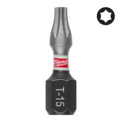 MILWAUKEE TER&Auml; SHOCKWAVE TX15 X 25MM P25