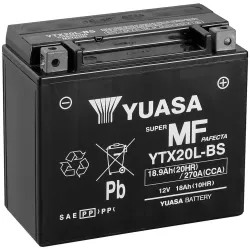 AKKU YUASA MP 18,9AH AGM -+ 175X87X155 YTX20L-BS