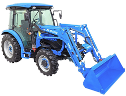 Solis 50 12+12 4WD, Ohjaamolla Etukuormaajalla