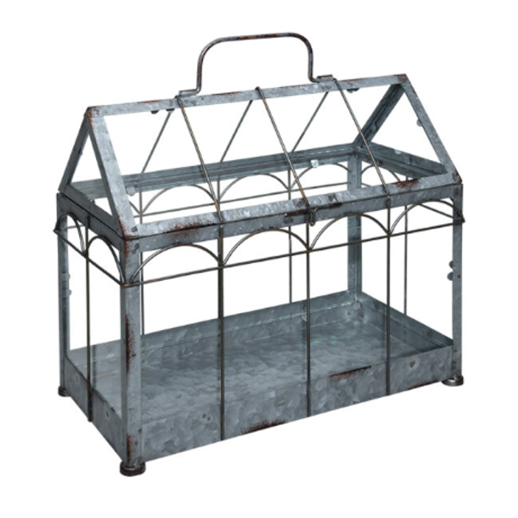 METALLINEN PIENOISKASVIHUONE ZB22