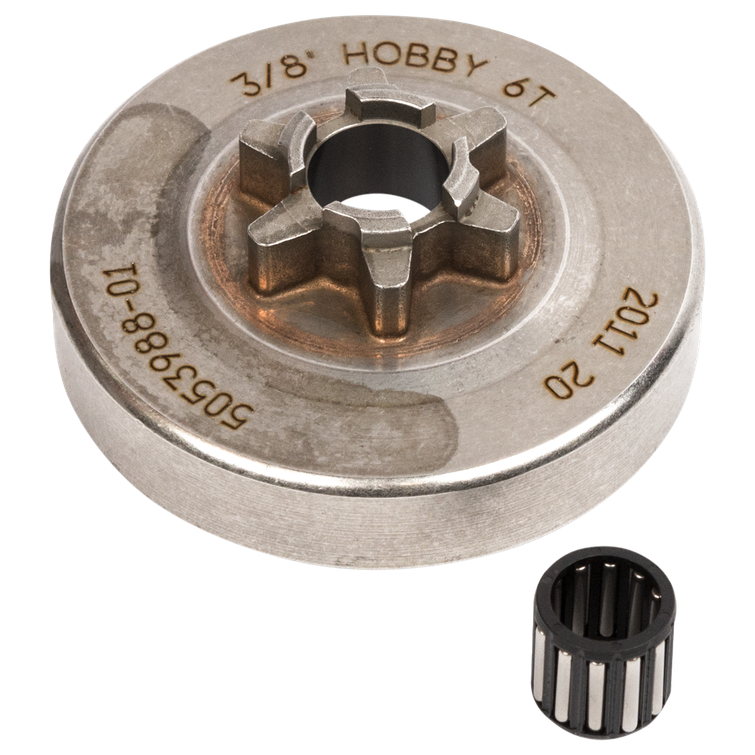HUSQVARNA CLUTCH DRUM SPUR 3/8" 6T