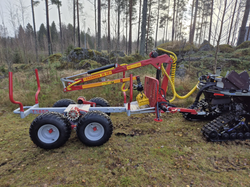 KRANMAN T1850 Comfort 4WD, 3.5m kuormain