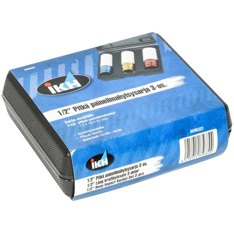 ALUVANNEHYLSYSARJA 1/2' 17/19/21MM IKH6322