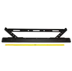 POLARIS CAB FRAME WELD LOWER REAR MATTE BLACK