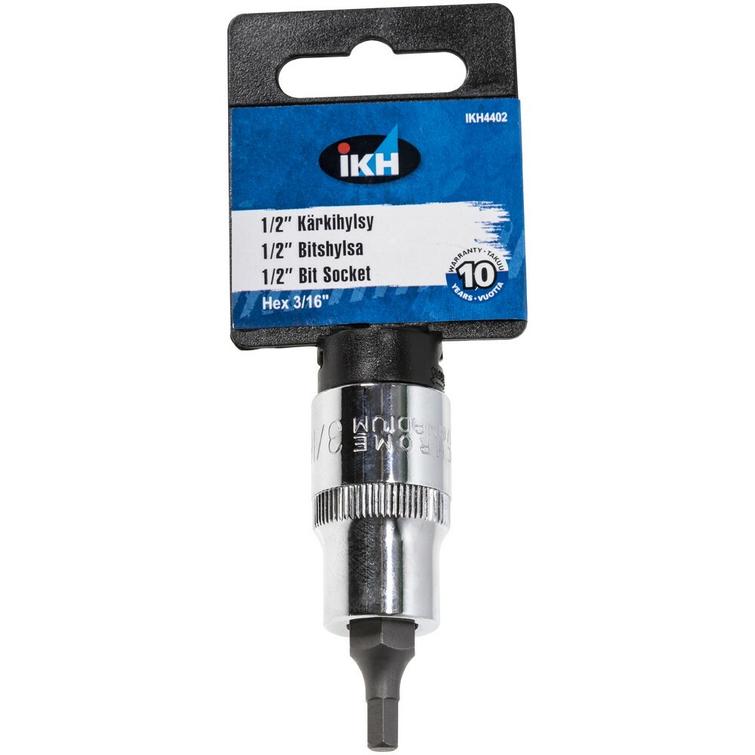 KUUSIOKOLOKÄRKIHYLSY 1/2' 3/16' IKH4402