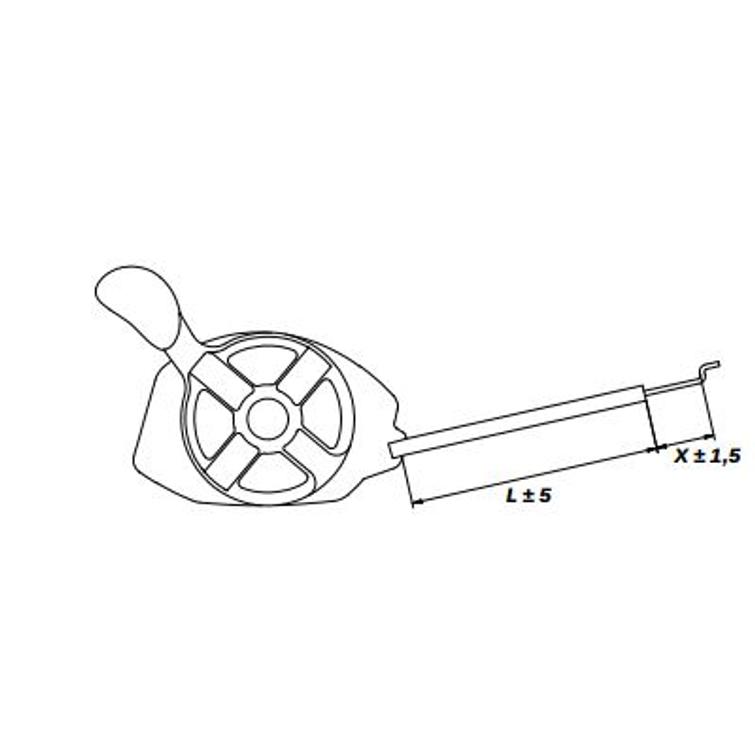 STIGA Throttle Cable L=1355