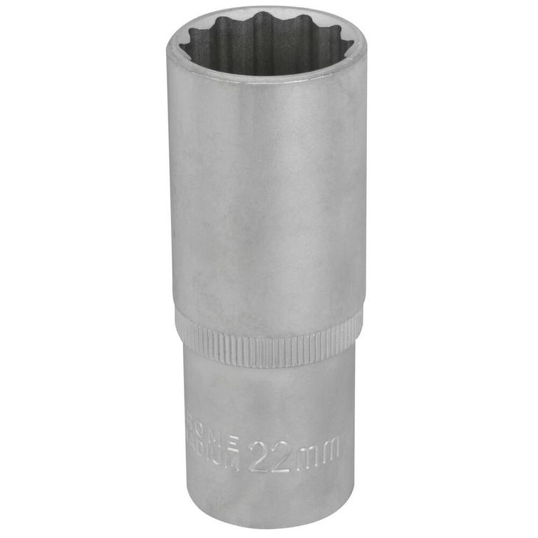 HYLSY 1/2'- 22MM 12-KULMA PITKÄ XD04222