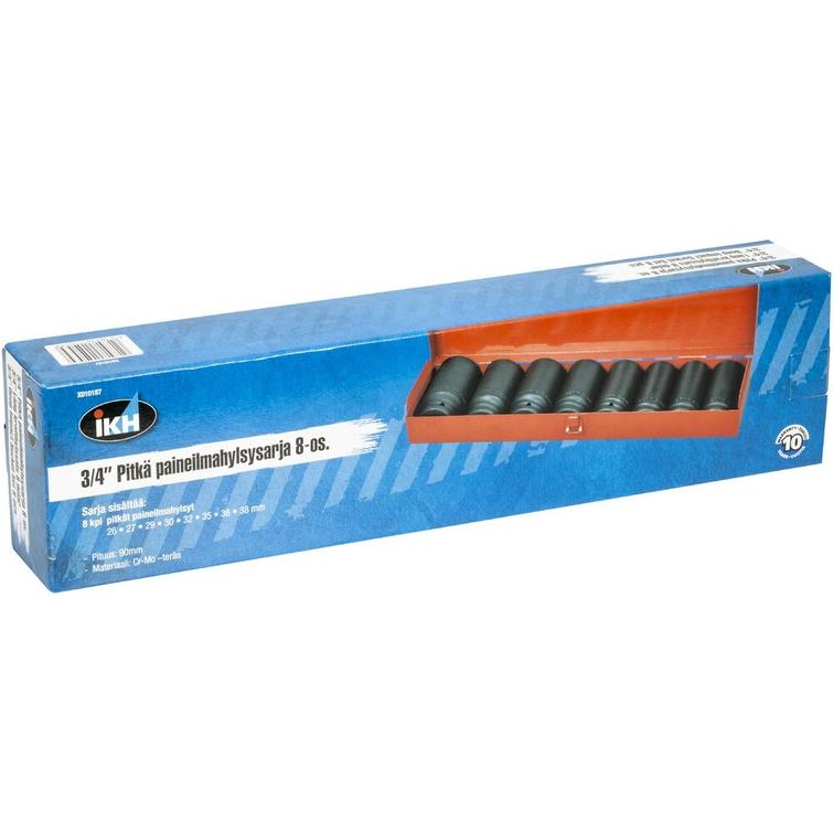 VOIMAHYLSYSARJA 3/4' 9-OS. PITKÄ