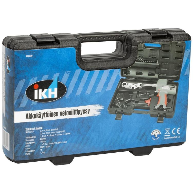 VETONIITTIPYSSY 7,2V 1,5AH LI-ION MAX 4, IKH6539