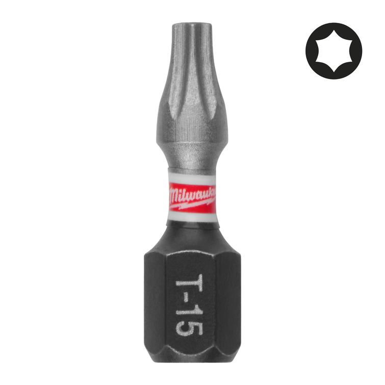 MILWAUKEE TER&Auml; SHOCKWAVE TX15 X 25MM P25