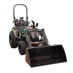 SOLIS 26 9+9 Traktori JUHLAMALLI ETUKUORMAAJALLA