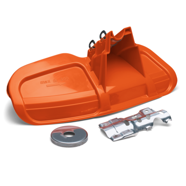 HUSQVARNA TERÄSUOJA + ADAPTERI (345FX)