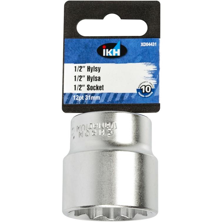 HYLSY 1/2'- 31MM 12-KULMA MATTA XD04431