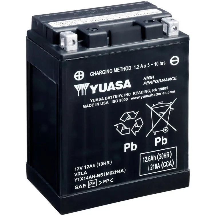AKKU YUASA  MP 12,6AH AGM +- 134X89X166