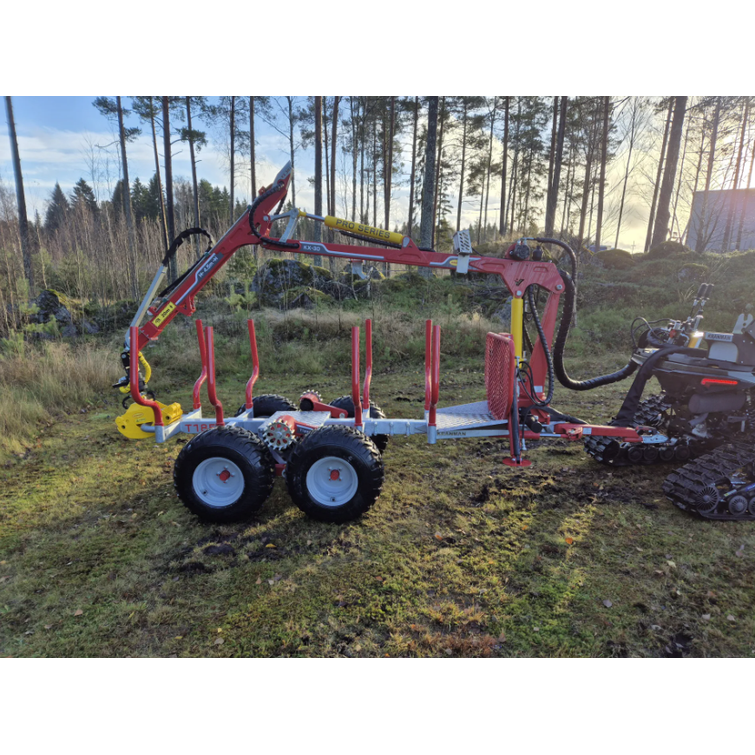 KRANMAN T1850 Pro+ 4WD-UTV, 4.5m kuormain. UTV käyttöön