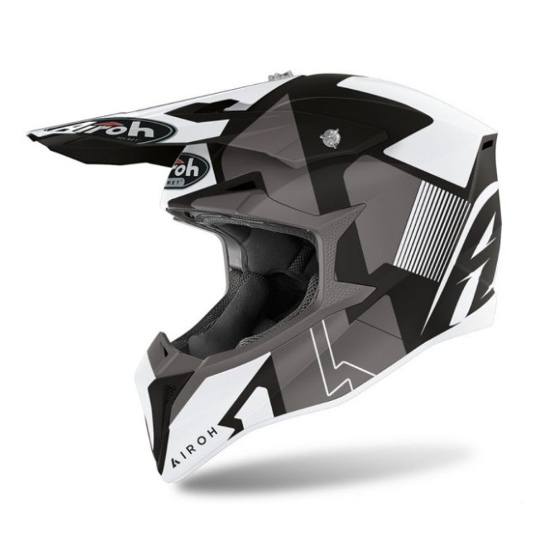 DUELL Airoh Kypärä Wraap Raze musta matt