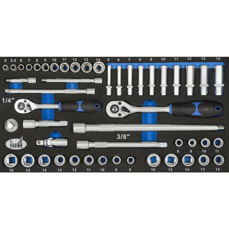 HYLSYSARJA 49-OS. 1/4' JA 3/8' MM M IKHF044